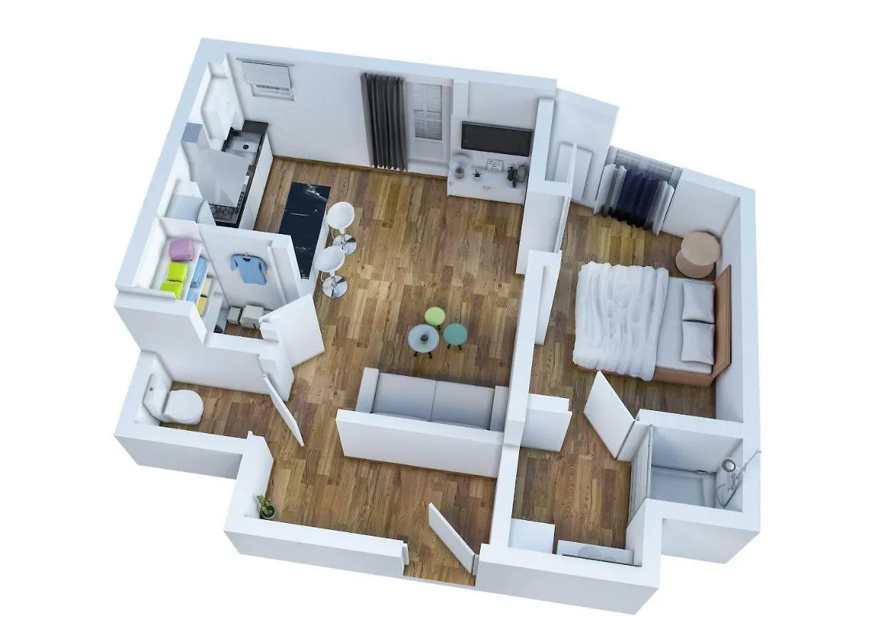 Appartamento Cosy Mattoni Mentone 0*,